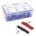PORTE PATIN FREIN POUR VAE/E-BIKE V-BRAKE A VIS DEPORTE MARWI 80mm NOIR/ROUGE KEVLAR (COFFRET 25 PAIRES)