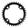 CHAINRING FOR EBIKE 4 ARMS - Ø104 FOR BOSCH MICHE 34 Teeth- SINGLE BLACK STEEL 8/9/10 Speed