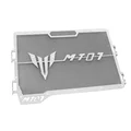 GRILLE DE RADIATEUR MOTO POUR YAMAHA 700 MT-07 2014>, TRACER INOX GRILLE NOIR AVEC MOTIF -AVOC