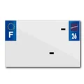PLASTIC STRIP FOR BLANK PVC LICENSE PLATE (MOTORBIKE FORMAT 210X130)-DEPT 26/EUROPE (SOLD PER UNIT)