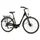 VELO MUSCULAIRE CITY BIKE 28 LEADER FOX REGION 2025 FEMME NOIR 7V CADRE ALU 17 POUCES (TAILLE ADULTE 165 à 173 cm)