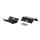 PLATE FOR RADIATOR SIDE COVER - FOR PEUGEOT 103 SP, SPX, RCX NOIR ( PAIR)  -SELECTION P2R-