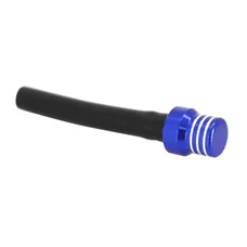 BOUCHON MISE A L'AIR/RENIFLAR RESERVOIR ESSENCE MOTO OFF ROAD ALU CNC BLEU  -P2R-