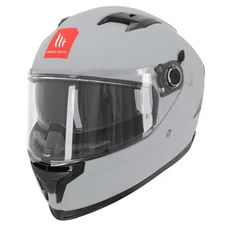 CASQUE INTEGRAL MT BRAKER SV SOLID A12 UNI GRIS MAT XL  (DOUBLE ECRANS) (ECE 22.06)