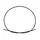 CABLE (For rear brake) WITH BLACK HOUSING FOR SOLEX 3800 -SELECTION P2R-