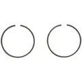 PISTON RING FOR SCOOT PIAGGIO 50 ZIP 2stroke, TYPHOON, NRG, LIBERTY 2stroke/GILERA 50 STALKER, RUNNER/APRILIA 50 SR AIR 2012> (SOLD PER PAIR)  -P2R PREMIUM-
