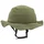 CASQUE TROTTINETTE ADULTE CITY CP01 AVEC CHAPEAU TEXTILE VERT TAILLE UNIVERSELLE REGLAGE MOLETTE - SELECTION P2R