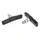 PORTE PATIN FREIN VTT A VIS SYMETRIC FIBRAX 70mm NOIR (1 PAIRE)