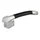 LEFT PASSENGER HANDLE "PIAGGIO GENUINE PART" 125-250-400 MP3 2008>, 300-500 MP3 2011> GREY  -62445200EM-
