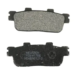 BRAKE PADS NEWFREN FOR KYMCO 50 PEOPLE S 2006>2008 Rear PEUGEOT 125 LXR 2010> Rear SYM 125 JOYMAX SPORT 2016> Rear 200 HD EVO 2011>  (FD0417BE)  (SCOOTER ELITE ORGANIC)
