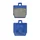 BRAKE PADS -POLINI FOR MBK 50 NITRO 1997>  Rear 50 STUNT Front / YAMAHA 50 AEROX 2004>  Rear 50 SLIDER Front  (L 45.5mm - H 52.4mm - thk7mm)  (174.0016)  (FOR RACE)