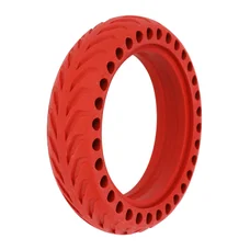 TYRE FOR E-SCOOTER 8.5 X 2.00 RED - SOLID TYRE (FOR XIAOMI M365 AND OTHERS BRANDS.)