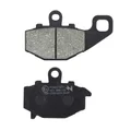 PLAQUETTE DE FREIN NEWFREN POUR KAWASAKI 400 ZRX 1994>2001 AV, 600 ZX-6R NINJA 1994>2017 AR, 650 ER-6F/ER-6N 2006>2016 AR, 750 Z 2004>>2007, 1000 Z SX 2011>2018 AR  (FD0207BT)  (TOURING ORGANIQUE)