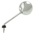 RETROVISEUR ADAPTABLE PIAGGIO 50-125 VESPA LX 2009>, 150 VESPA LX 2012>  GAUCHE CHROME (OE CM020412) (HOMOLOGUE CE)  -SELECTION P2R-