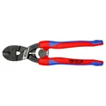 PINCE COUPE BOULON PRO KNIPEX COMPACT COBOLT 200mm NOIR ANTIROUILLE POUR EPAISSEUR MATERIAU DE 3,6 A 6,0mm AVEC POIGNEE ERGONOMIQUE ET RESSORT (71 12 200)  -MADE IN GERMANY-