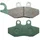 BRAKE PADS - "PIAGGIO GENUINE PART" 125 X-EVO FRONT, X8 FRONT, X9 FRONT, 125-300 VESPA GTS FRONT, 400 X-EVO FRONT+REAR, 125 FLY FRONT/GILERA 800 GP REAR/APRILIA 854 SRV REAR, 125-300 SR-MAX FRONT+REAR (PAIR) (HENG-TONG)  -647078-