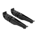 REAR FOOTRESTS FOR YAMAHA 700 MT-07 ALU CNC ANODIZED BLACK (PAIR)  -AVOC-