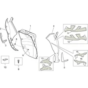 Carrosserie av. - Tablier AV.