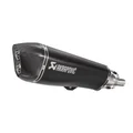 POT MAXISCOOTER AKRAPOVIC POUR PIAGGIO 500 MP3 LT, HPE 2008>2020 (SILENCIEUX SEUL BLACK) (S-PI5SO1-HRAASSBL) (HOMOLOGUE CE)