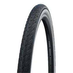 PNEU CITY/VTC 700 X 32 SCHWALBE HS484 ROAD CRUISER NOIR FLANC BEIGE TR (32-622)