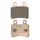 BRAKE PADS SET (2 pads) CL BRAKES FOR MBK 50 X-LIMIT 2004> Rear / YAMAHA 50 DTR 2004> Rear / BETA 50 RR 2012> Front  -  (3063 SC)