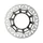 DISQUE DE FREIN ADAPTABLE YAMAHA 1300 FJR 2013>2015 AV (EXT 298mm - INT 132mm - TROUS)  (DF5172AF)  -NEWFREN-