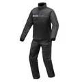 VETEMENT DE PLUIE TUCANO SET HYDROSCUD NANO RAIN EXTRA NOIR S (PACK VESTE+PANTALON) (HOMOLOGUE EN 14360:2004)