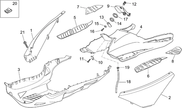 Carrosserie centrale