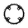 CHAINRING FOR ROAD BIKE- 4 Arms- 42T. -INNER- FX110 TYPE FSA GOSSAMER/SLK LIGHT/K-FORCE LIGHT 2016 BLACK TA 11 SPEED-.