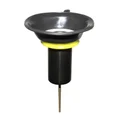 BOISSEAU/MEMBRANE DE CARBURATEUR MAXISCOOTER ADAPTABLE SCOOTER CHINOIS 125CC 4T 152QMI/GY6 (DIAM 22mm) (AIGUILLE+CLIPS+VALVE)  -P2R-