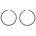PISTON RING FOR MOPED AIRSAL FOR  PEUGEOT 50 FOX (SOLD PER PAIR)