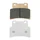 BRAKE PADS SET (2 pads) CL BRAKES- FRONT for APRILIA 750 DORSODURO 2008> , 750 SHIVER 2007> , 850 MANA 2007> /YAMAHA 125 YZF, 125 MT  (1187 XBK5 SPORT SINTERED)