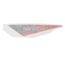 DECAL - ON FRONT FAIRING - RIGHT -  "PIAGGIO GENUINE PART" APRILIA 50 SR MOTARD (BLACK VERSION)  -5A000291-