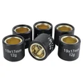GALET/ROULEAU MAXISCOOTER MAGNETI MARELLI 19x17  12,0g (x6)  POUR PIAGGIO 125 BEVERLY, FLY, LIBERTY, MP3, YOURBAN VESPA LX ET GTS, X10, X9, X8, X7, X-EVO/APRILIA 125 SPORTCITY, SCARABEO
