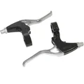 LEVIER DE FREIN VTT/VTC V-BRAKE 3 DOIGTS NEWTON ALU COURSE DU LEVIER REGLABLE (PAIRE SUR CARTE)