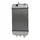 COOLING RADIATOR "PIAGGIO GENUINE PART" GILERA 50 RCR , SMT 2006>2010  -86193R-