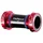 CUVETTE INTEGRE BOITIER FILETE ROUTE TRIPEAK G5 CERAMIQUE ANGLAIS / BSC / 1,37x24 AXE 24mm ROUGE (COMPATIBLE SHIMANO)