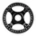 CHAINRING FOR EBIKE  DIRECT MOUNT FOR SHIMANO E-STEPS ORIGINAL SINGLE 38 Teeth- BLACK  STEPS E6100 With chain protector.