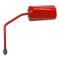 RETROVISEUR SCOOT REPLAY F1 DIAM 8 REVERSIBLE ROUGE FERRARI (x1) -TIGE LONGUE ROUGE- **