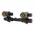 HEADLIGHT FOR E-SCOOTER XIAOMI - (2 SPOTLIGHTS) LEDS RECHARGEABLE USB (adjustable with bracket)  -SELECTION P2R-