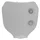PLAQUE PHARE/TETE DE FOURCHE 50 A BOITE UNIVERSEL REPLAY AVEC HALOGENE 2x20W BLANC