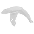 GARDE BOUE AV SCOOT ADAPTABLE PEUGEOT 50 LUDIX 10 POUCES BLANC BRILLANT