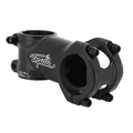STEM FOR MTB-  ZOOM TEQUILA - MATT BLACK ALUMINIUM - Ø35mm  Lg 65mm ( On card)