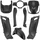FAIRINGS/BODY PARTS FOR SYM 50 FIDDLE 2 Stroke/4 Stroke 2011>2021, SYM 125 FIDDLE 2 2010>2014 NOIR MATT BLACK (8 PARTS KIT)  -P2R-