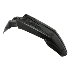 GARDE BOUE AV 50 A BOITE ADAPTABLE RIEJU 50 MRT 2009>2021, MRT ENDURO 2009>2021, MRT PRO 2009>2021, MRT SM 2009>2021 NOIR BRILLANT  -P2R-