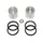 PISTON FOR BRAKE CALIPER  AJP -FRONT- (25x27)  (COMPLETE KIT)  -SELECTION P2R-