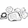 JOINT MOTEUR MOTO CROSS ADAPTABLE KAWASAKI 250 KLX 2017>2018  (POCHETTE COMPLETE)  -XRADICAL-