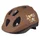 CASQUE VELO ENFANT POLISPORT JUNIOR ADVCENTURE MARRON TAILLE 52-56cm AVEC MOLETTE ET ECLAIRAGE LED (VENDU SUR CARTE)