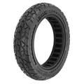 PNEU TROTTINETTE  10 X 2.125 NOIR - PNEU PLEIN TYPE CROSS LARGEUR INTERIEUR 34 mm (POUR NINEBOT F20, F25, F30, F40)