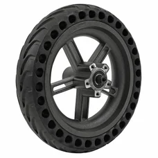 ROUE TROTTINETTE ARRIERE XIAOMI M365, ESSENTIAL, 1S (AVEC PNEU PLEIN ALVEOLE 8.5 x2) - P2R-
